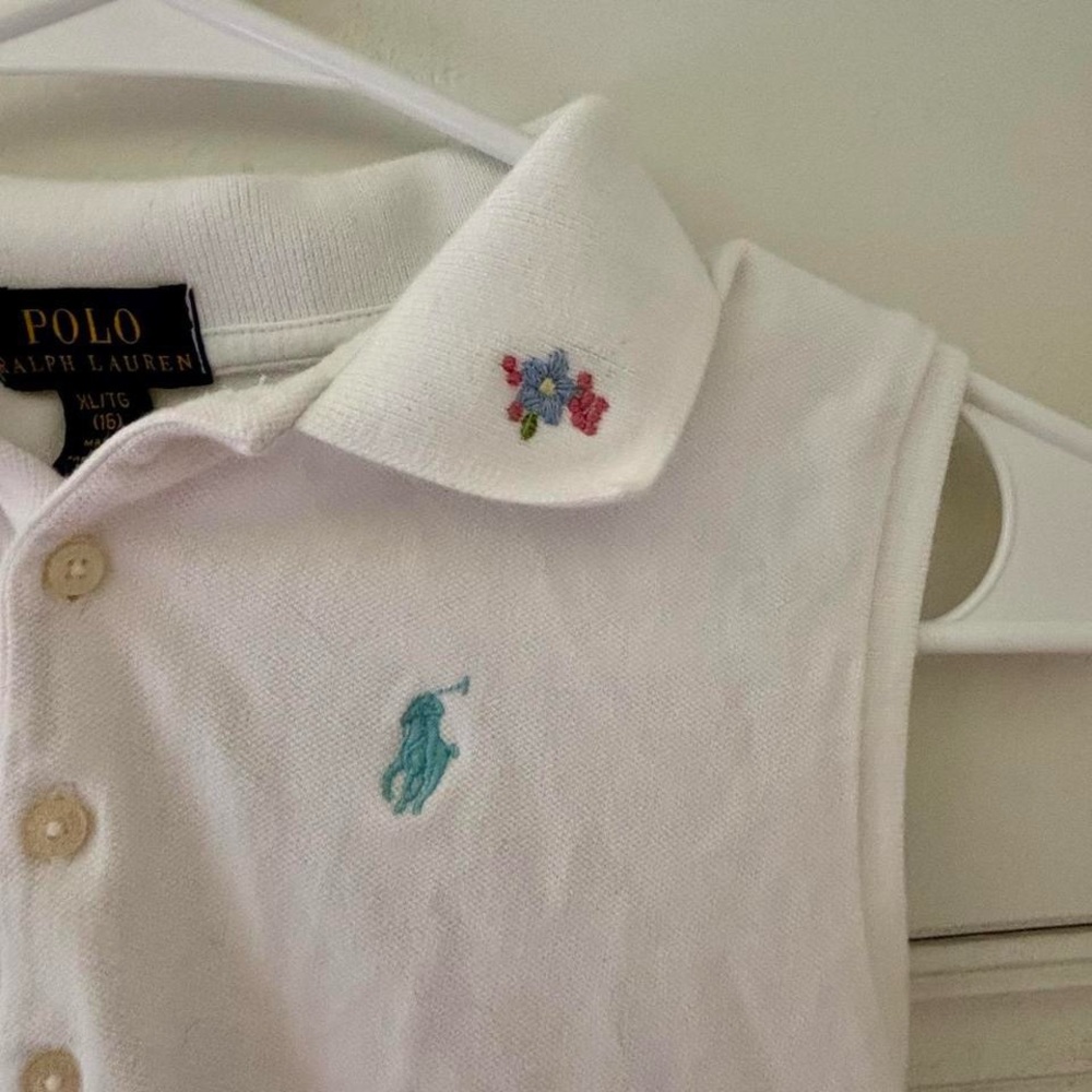 Polo by Ralph Lauren White Romper - Picture 3 of 5